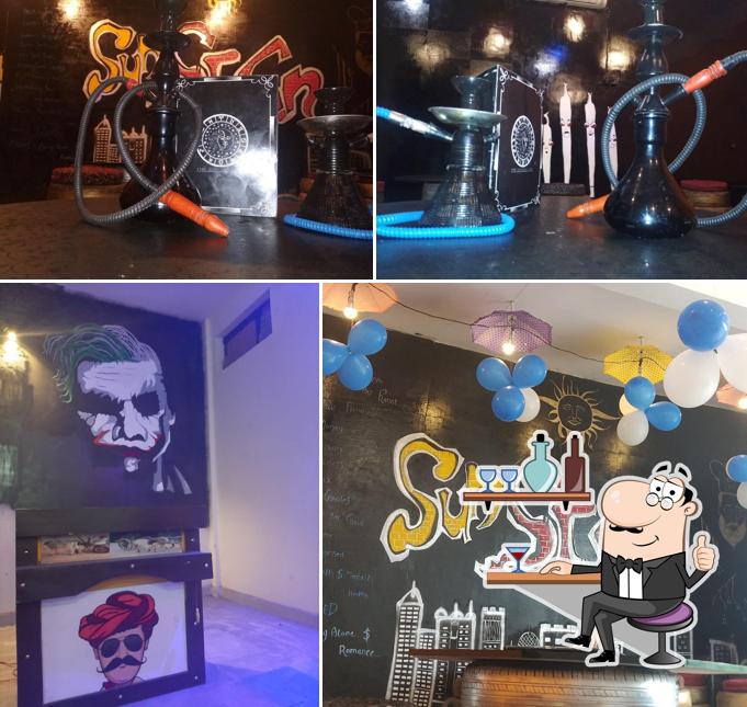 Check out how AK 47 Lounge And Cafe looks inside