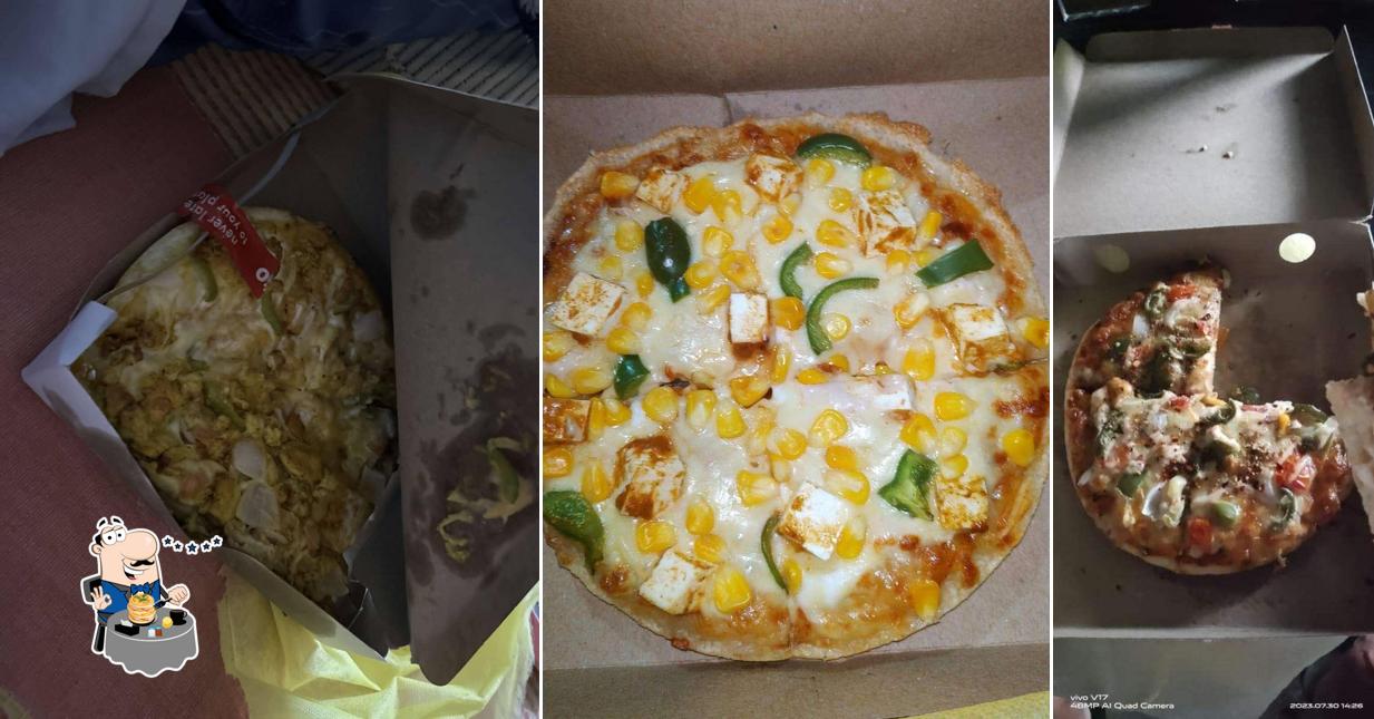 Food at Cheezies Pizza