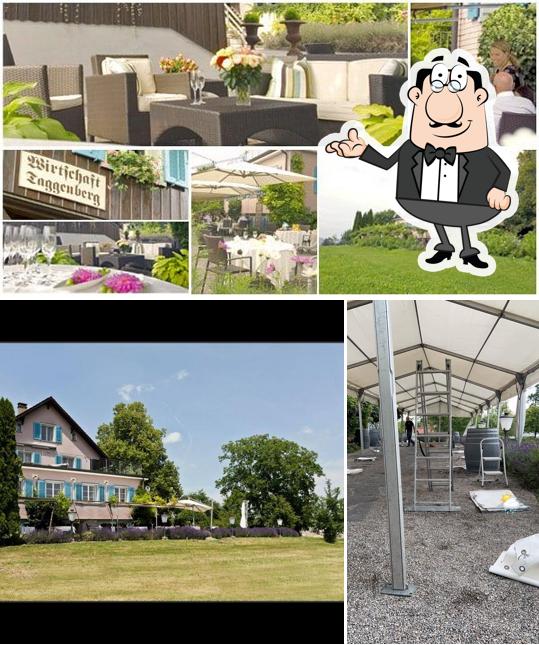 La interni e esterno del ristorante