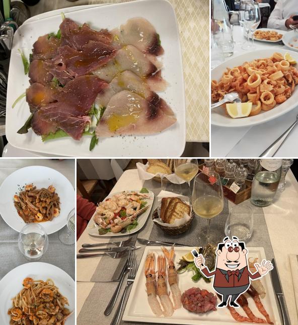 Carpaccio al Trattoria Antonio e Rita