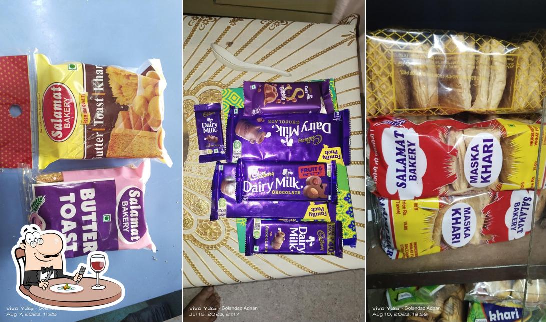 Food at Salamat Bakery