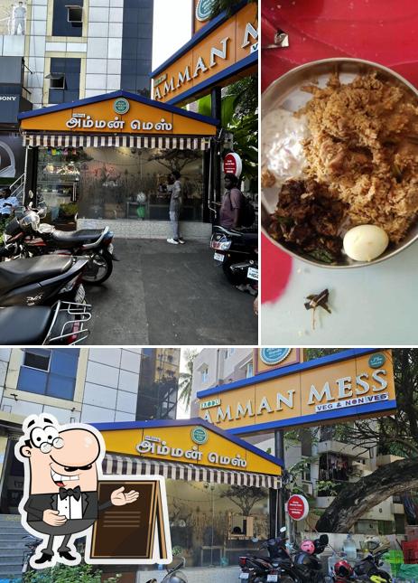 Enjoy the view at the outside area of Erode Amman Mess