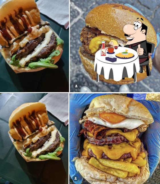 Concediti un bell'hamburger a Uosm e Vasm. Take Away