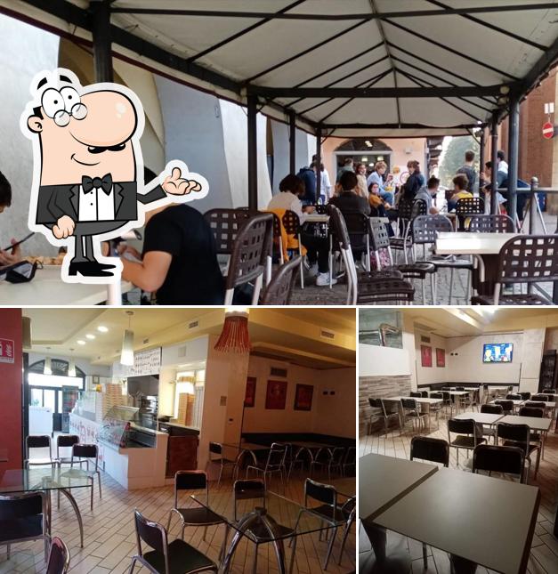 Dai un'occhiata agli interni di Burger kebab