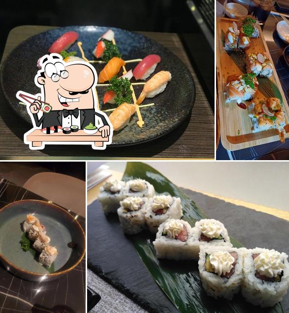 Prova le diverse opzioni di sushi