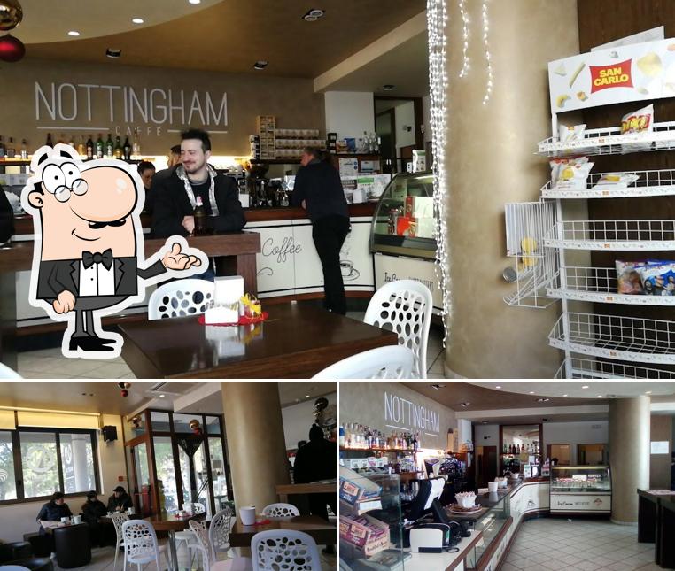 Gli interni di Nottingham Caffè
