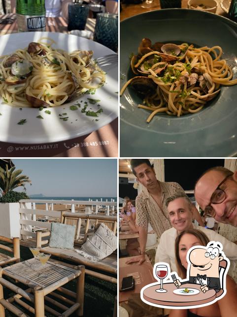 Tra le varie cose da Nusa Bay Latina si possono trovare la cibo e interni