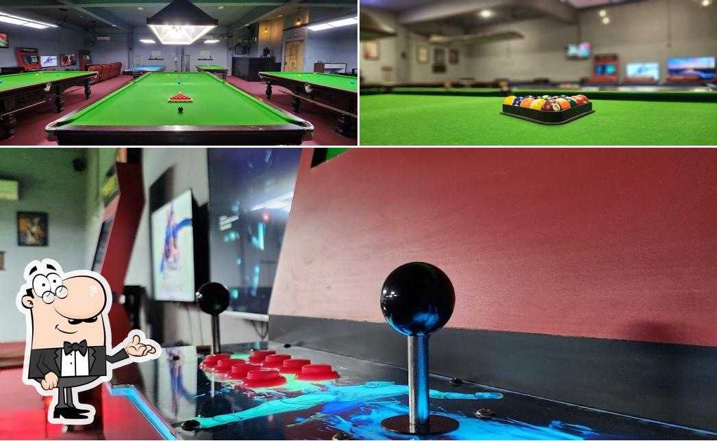 Take a seat at one of the tables at Snook House