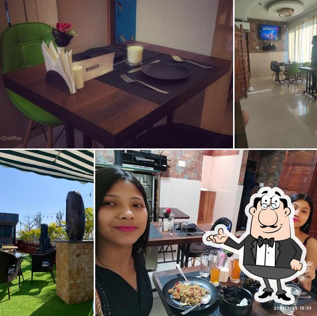 The interior of D'Olive Restaurant