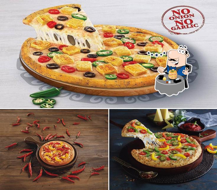 Food at Domino's Pizza