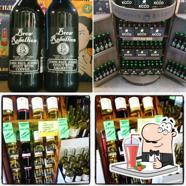 Check out various drinks served at Liqour Paradise