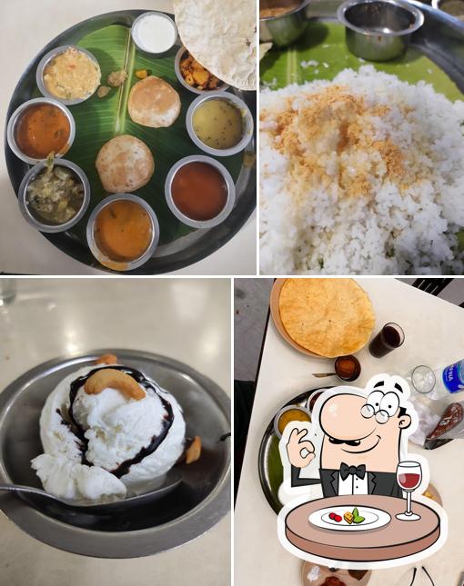 Food at Menaka Restaurant