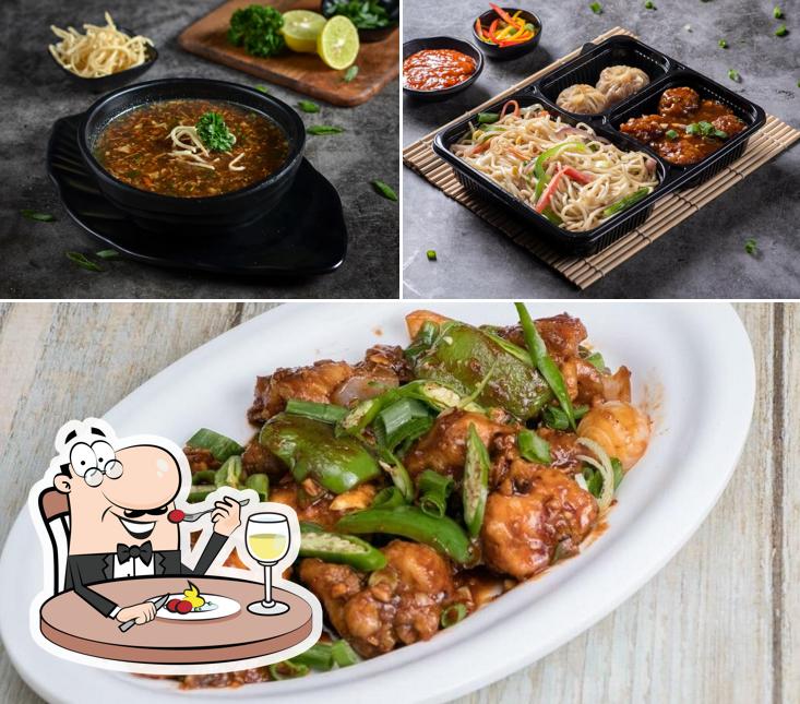 Food at The Noodle House