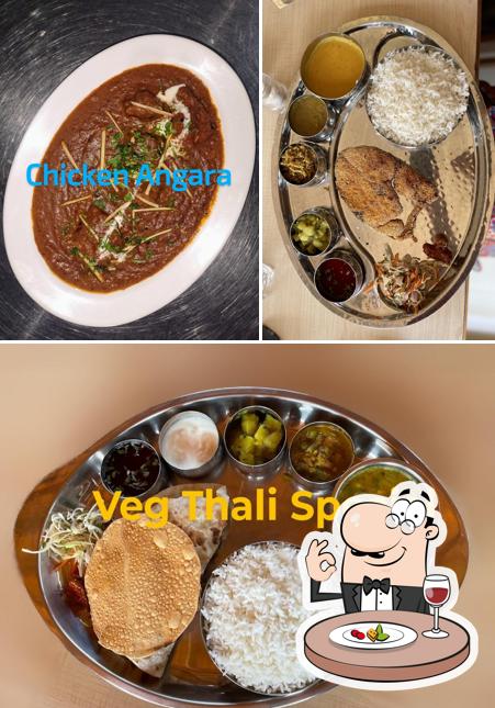 Food at Anandi Classic Multicusine A/C Family Restaurant / Bar & A/C Rooms