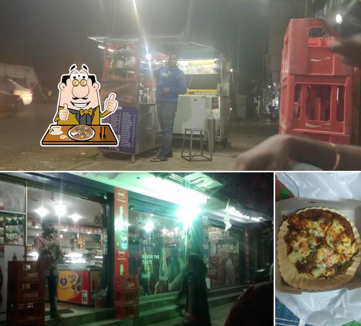 Pick pizza at Aarman Bakers