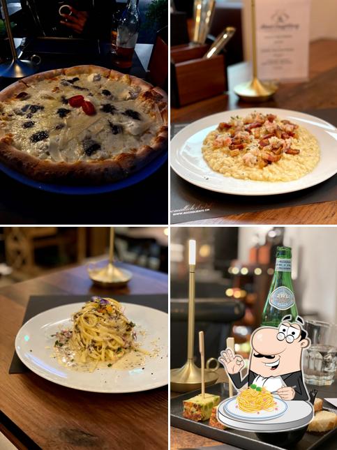 Spaghetti alla carbonara al Accogliente