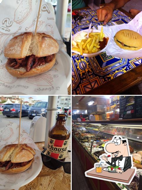 Panino con maiale stirato al Da Ale