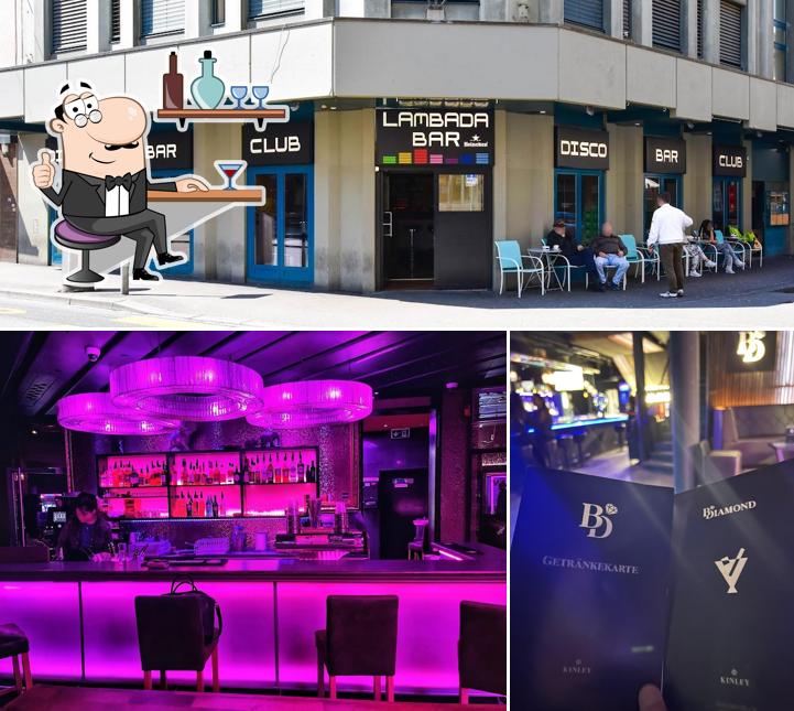 Gli interni di Lambada Bar
