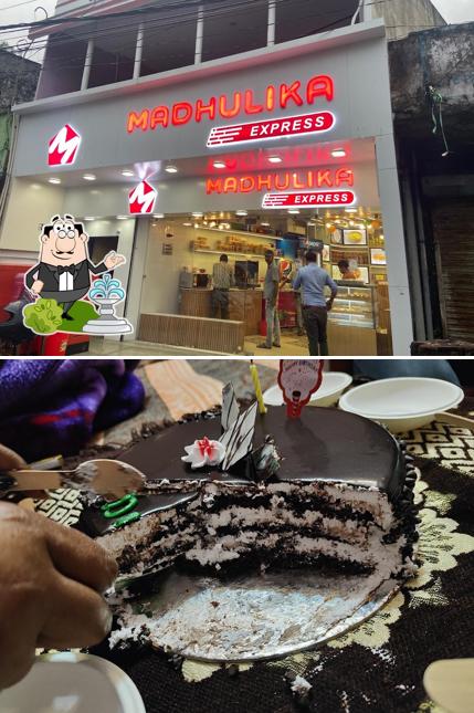 The exterior of Madhulika Sweets