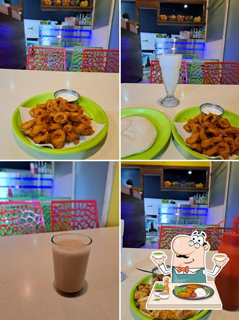 Fried calamari at Mom's Bake