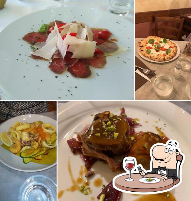 Prosciutto crudo al Osteria della marchesa