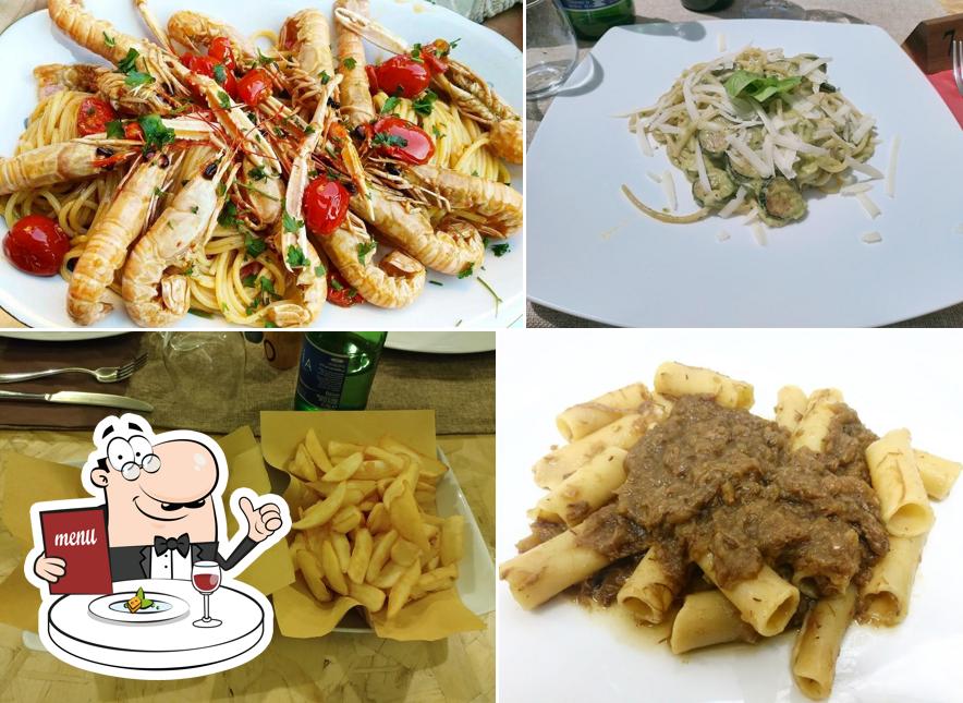 Cibo al Ristorante Fuoco Lento