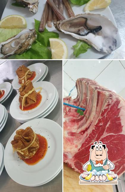 Ostriche al Ristorante-Pizzeria "Palm Garden"