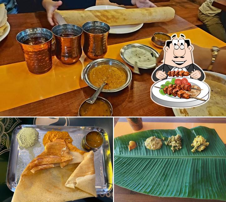 Food at Vrindhavan Pure Vegetarian Restaurant