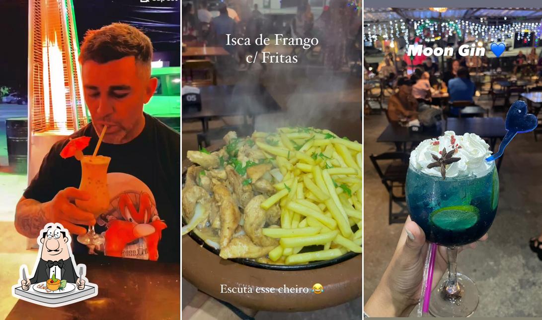 Comida em Estação do Chopp