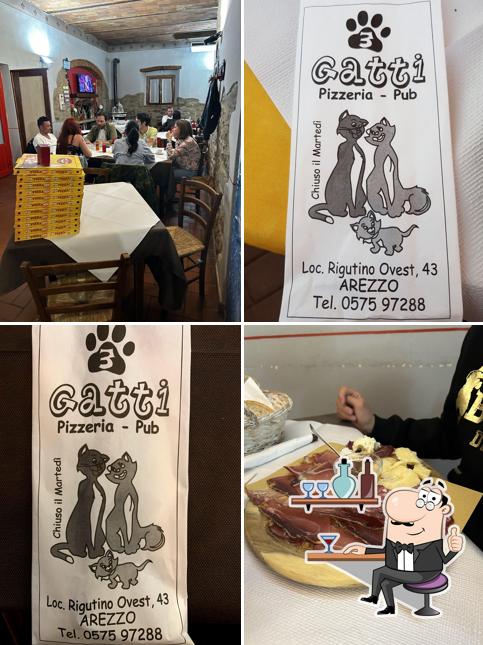 Siediti a un tavolo di Tre Gatti Pizzeria Pub
