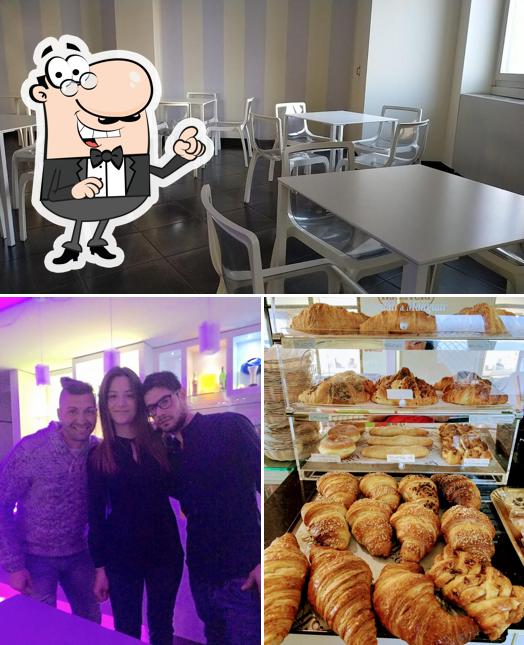 Gli interni di Plaza Café