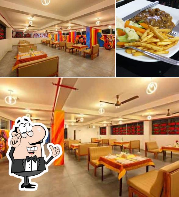 The photo of Hotel Ashok International’s interior and food