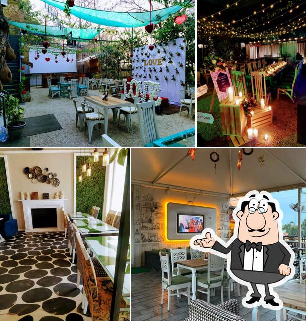 The interior of GreenHouse Cafe