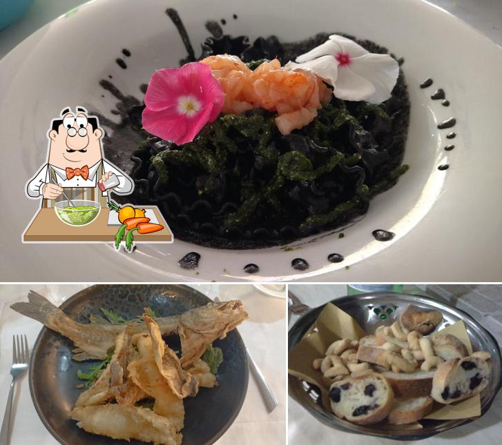 Insalata di alghe al Ristorante la Barca