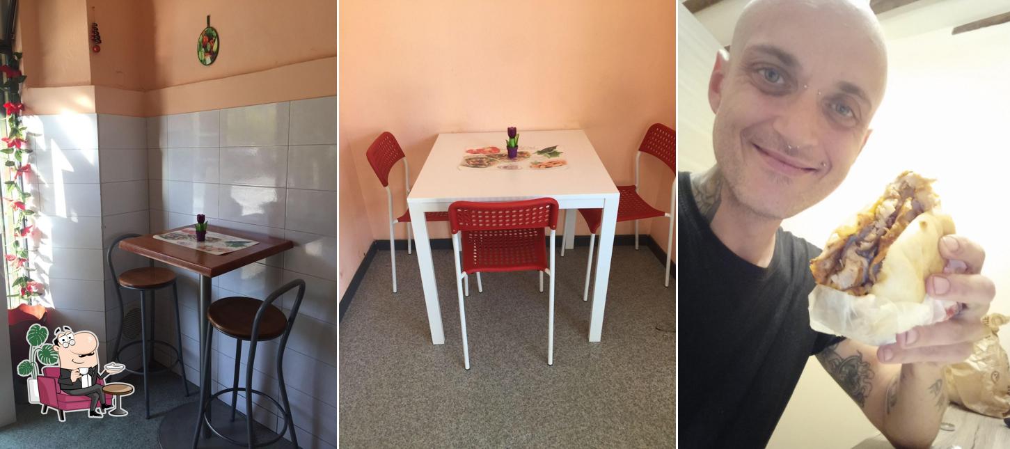 Dai un'occhiata agli interni di Turkish kebab
