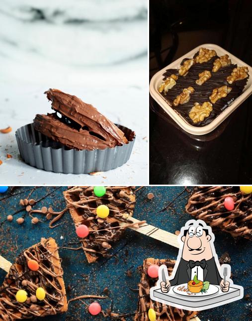 Food at Whatta Waffle!