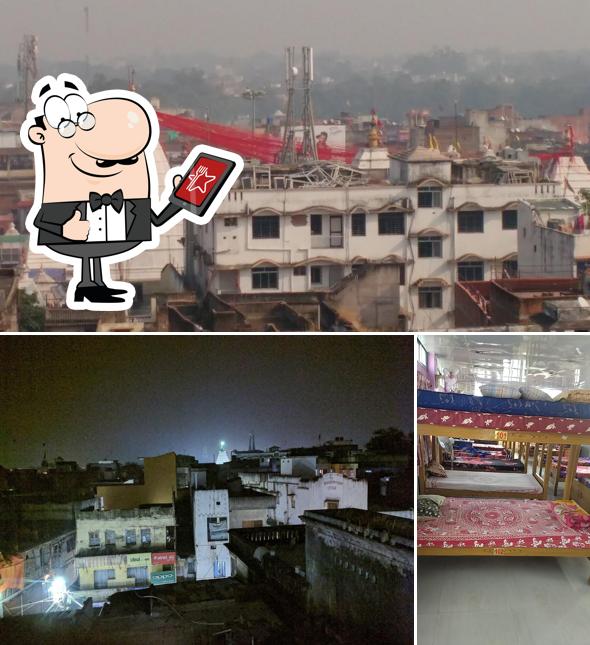 You can get some fresh air outside Hotel Sukh Sagar Inn