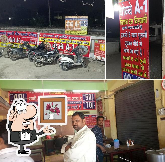 Check out how Bombay A-1 Chicken Dum Biryani Bhatiyara house looks inside