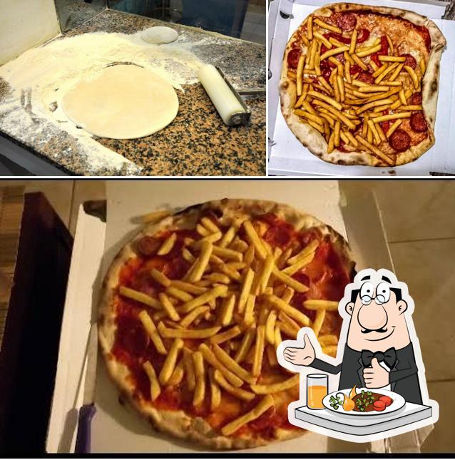 Platti al Pizzeria Olympo