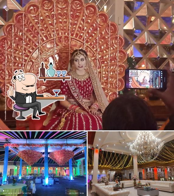 Take a seat at one of the tables at Savvy Exotica: The Wedding Destination