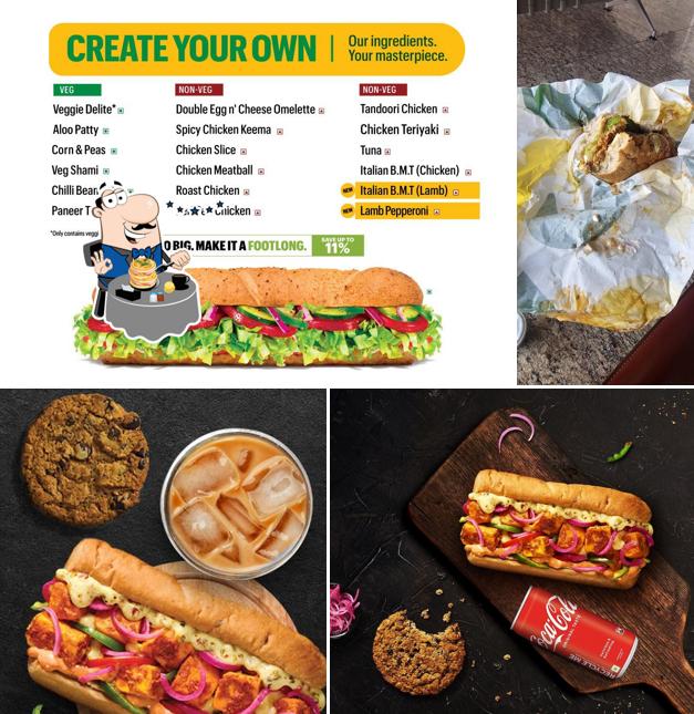 Meals at Subway Mumbai T2