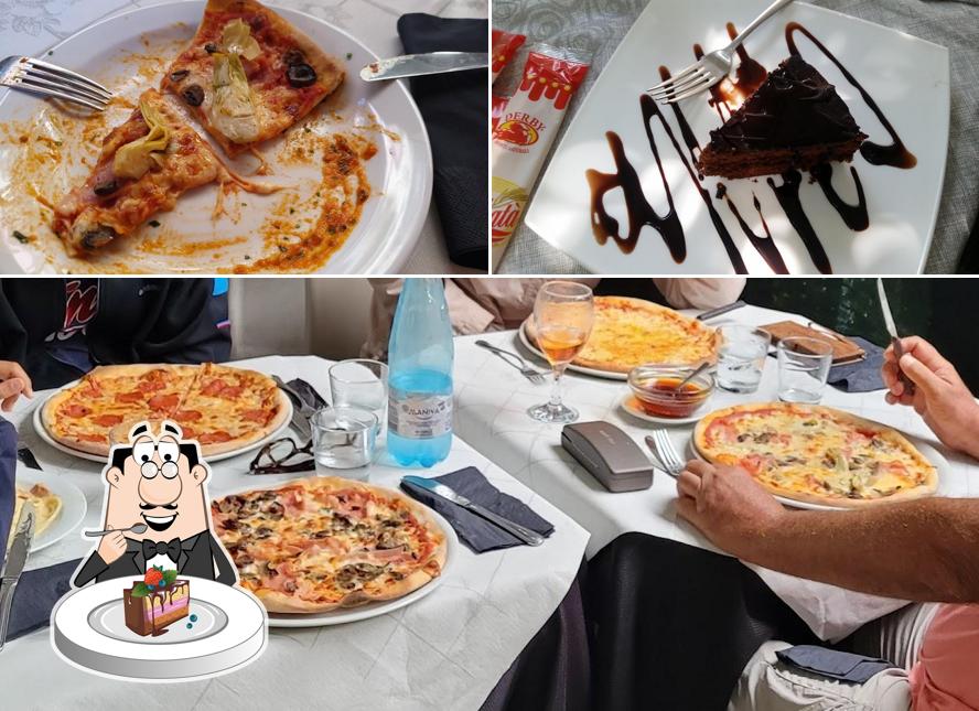 Torta al cioccolato al Trattoria Pizzeria da Sara