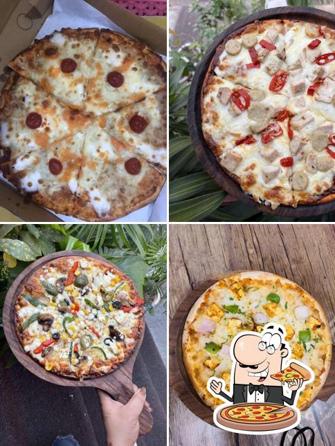 Try out pizza at The French Oven (Boulangerie Pâtisserie Indian Café)