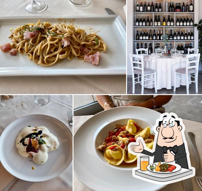 Cibo al Ristorante Villa Maria Luigia