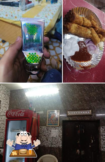 This is the picture showing food and beverage at Chawla Fast Food