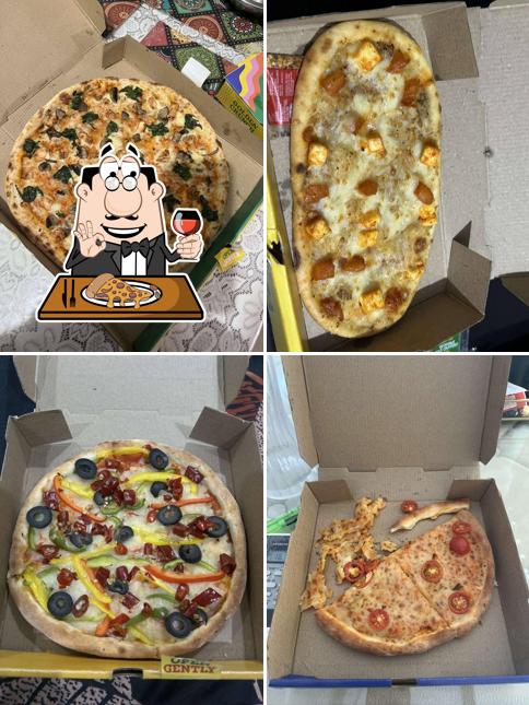 Pick pizza at Olio - The Wood Fired Pizzeria