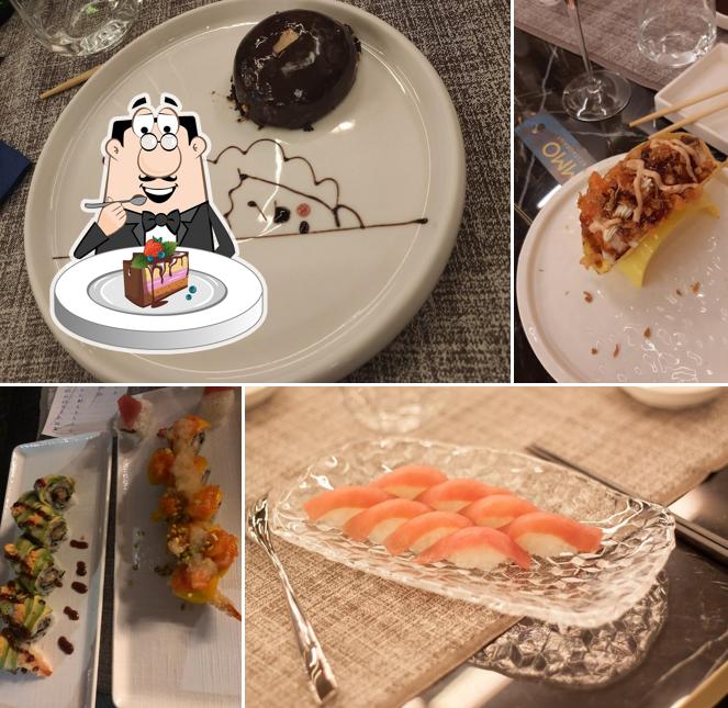 Torta al cioccolato al Ammo Sushi