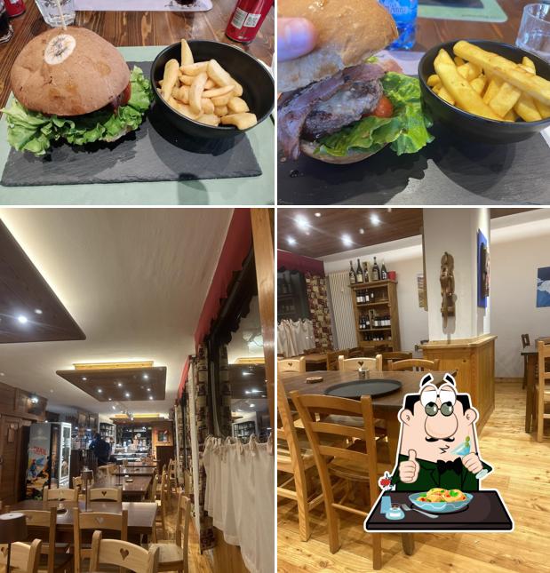 Questa è la immagine che raffigura la cibo e interni di Le Gourmand Torgnon
