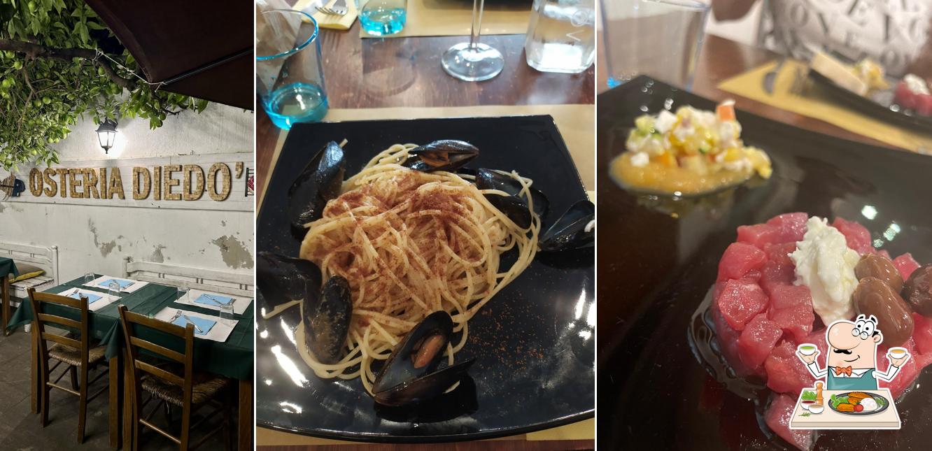 Platti al Osteria Diedó