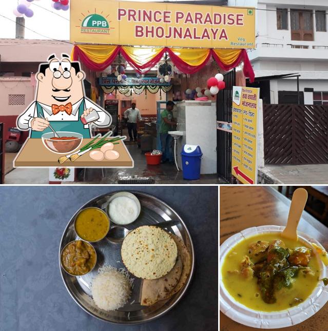 Ravioli at Prince Paradise Vegetables Bhojanalay